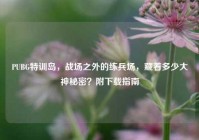 PUBG特训岛，战场之外的练兵场，藏着多少大神秘密？附下载指南