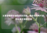 王者荣耀韩信最新肉装攻略，输出生存两不误，野区霸主焕新登场