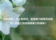 和平精英，不止是游戏，更是眼力锻炼的训练场（附玩它如何锻炼眼力的视频）