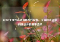 CCTV5无插件高清直播在线观看，无需额外安装的便捷体育赛事选择