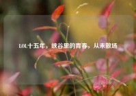 LOL十五年，峡谷里的青春，从未散场