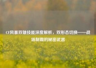CF风暴双雄技能深度解析，双形态切换——战场制霸的秘密武器