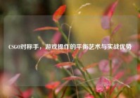 CSGO对称手，游戏操作的平衡艺术与实战优势