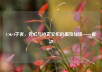 CSGO子夜，霓虹与枪声交织的孤独战场——夜神