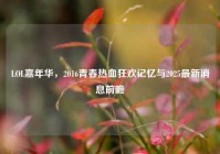LOL嘉年华，2016青春热血狂欢记忆与2025最新消息前瞻