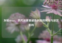 灰怆Steam，蒸汽迷雾里褪色的游戏时光与迷宫密码