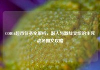 COD16超市任务全解析，潜入与激战交织的生死战场图文攻略