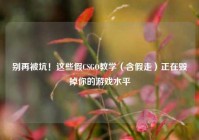别再被坑！这些假CSGO教学（含假走）正在毁掉你的游戏水平