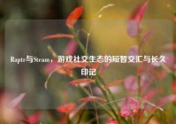Raptr与Steam，游戏社交生态的短暂交汇与长久印记