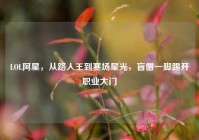 LOL阿星，从路人王到赛场星光，盲僧一脚踢开职业大门