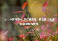 CCTV5体育频道NBA季后赛直播，黄金窗口见证篮球激情与传奇
