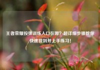 王者荣耀投弹训练入口在哪？超详细步骤教你快速找到并上手练习！