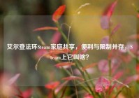 艾尔登法环Steam家庭共享，便利与限制并存，Steam上它叫啥？