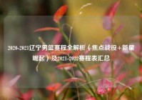 2020-2021辽宁男篮赛程全解析（焦点战役+新星崛起）及2021-2022赛程表汇总