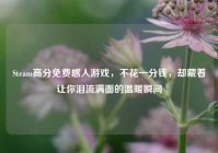 Steam高分免费感人游戏，不花一分钱，却藏着让你泪流满面的温暖瞬间