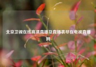 北京卫视在线高清直播及直播表尽在电视直播网