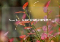 Steam Rep，玩家社区信任的数字名片