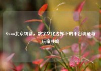 Steam北京切割，数字文化边界下的平台调适与玩家共鸣