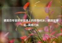 德英百年宿敌绿茵场上的传奇对决，德国足球队vs英格兰队