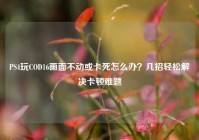 PS4玩COD16画面不动或卡死怎么办？几招轻松解决卡顿难题
