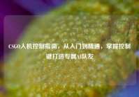 CSGO人机控制指南，从入门到精通，掌握控制键打造专属AI队友