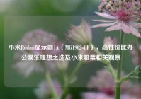 小米Redmi显示器1A（MG1902-CF），高性价比办公娱乐理想之选及小米股票相关观察