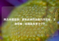阿古朵魔晶熊，萌系战神的治愈力天花板，王者荣耀一组魔晶有多少个？