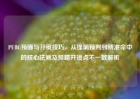 PUBG预瞄与开镜技巧，从提前预判到精准命中的核心法则及预瞄开镜点不一致解析