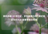 黄色风暴VS红色巨轮，多特蒙德与拜仁慕尼黑超级杯对决 新赛季恩怨再续