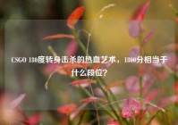 CSGO 180度转身击杀的热血艺术，1800分相当于什么段位？