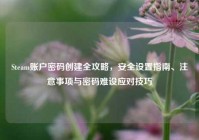 Steam账户密码创建全攻略，安全设置指南、注意事项与密码难设应对技巧