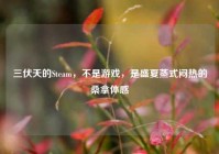 三伏天的Steam，不是游戏，是盛夏蒸式闷热的桑拿体感