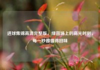 进球集锦高清完整版，绿茵场上的高光时刻，每一秒都值得回味