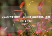 CSGO茄子重归赛场，WDNMD声起青春撞腰，他曾经历了什么？