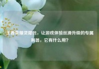 王者荣耀灵犀包，让游戏体验丝滑升级的专属利器，它有什么用？