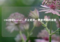 CSGO中的KissLove，不止枪声，更是并肩的温度