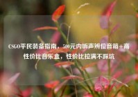CSGO平民装备指南，500元内听声辨位音箱+高性价比音乐盒，性价比拉满不踩坑