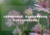 王者荣耀魔术师特效，指尖魔法盛宴重塑技能视觉美学及获取方式解析