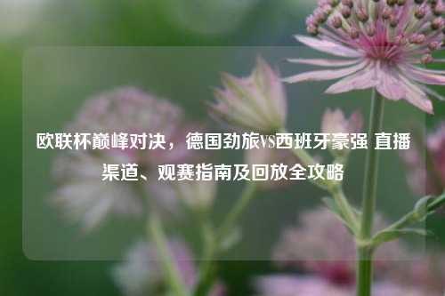 欧联杯巅峰对决，德国劲旅VS西班牙豪强 直播渠道、观赛指南及回放全攻略