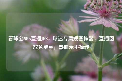 看球宝NBA直播JRS，球迷专属观赛神器，直播回放免费享，热血永不掉线