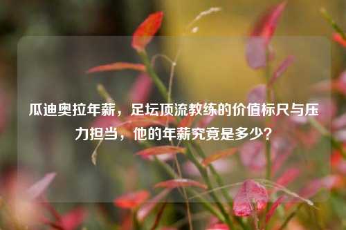 瓜迪奥拉年薪，足坛顶流教练的价值标尺与压力担当，他的年薪究竟是多少？