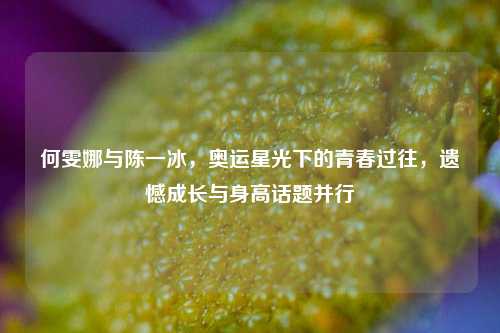 何雯娜与陈一冰，奥运星光下的青春过往，遗憾成长与身高话题并行