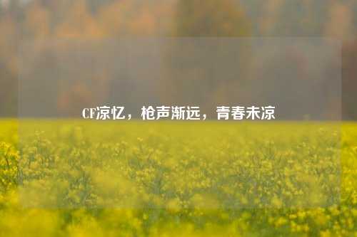 CF凉忆，枪声渐远，青春未凉