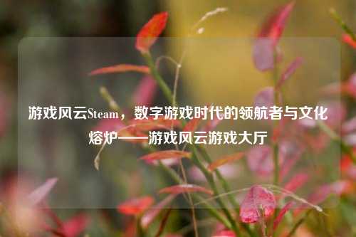 游戏风云Steam，数字游戏时代的领航者与文化熔炉——游戏风云游戏大厅