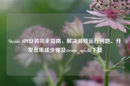 Steam API安装完全指南，解决游戏运行问题、开发者集成步骤及steam_api.dll下载