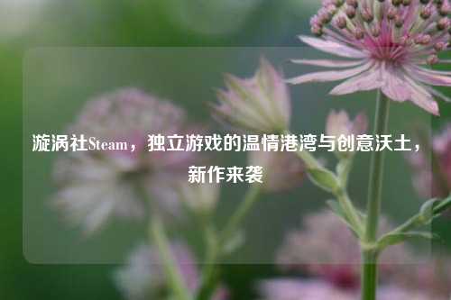 漩涡社Steam，独立游戏的温情港湾与创意沃土，新作来袭