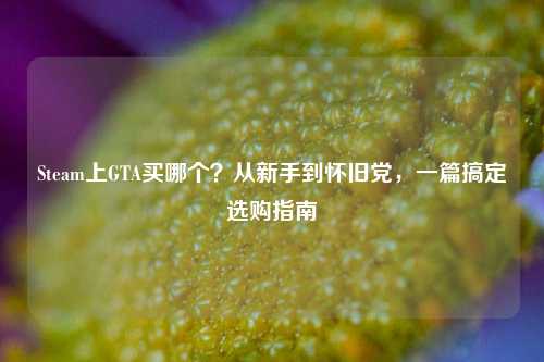 Steam上GTA买哪个？从新手到怀旧党，一篇搞定选购指南