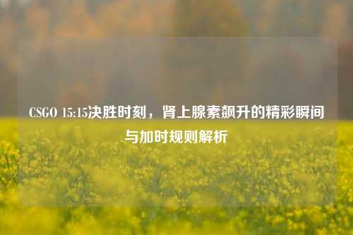 CSGO 15:15决胜时刻，肾上腺素飙升的精彩瞬间与加时规则解析