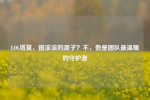 LOL塔莫，圆滚滚的混子？不，他是团队最温暖的守护者
