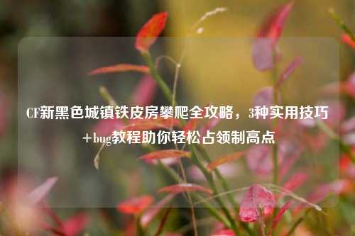 CF新黑色城镇铁皮房攀爬全攻略，3种实用技巧+bug教程助你轻松占领制高点